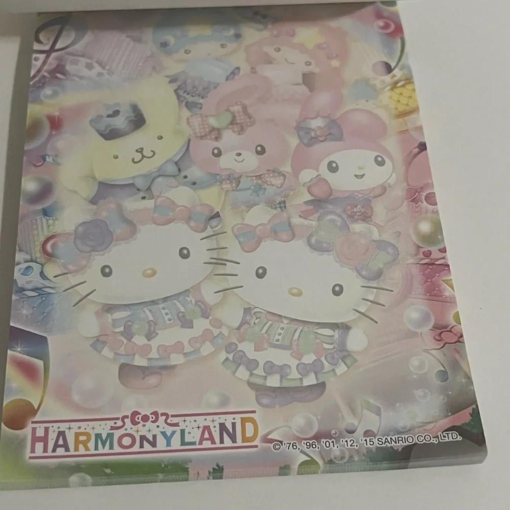 2015 PomPomPurin Harmony Land Memo Pad